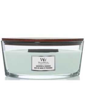 Woodwick ellips Sagewood & Seagrass