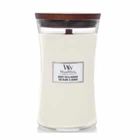 Woodwick large White Tea & Jasmine