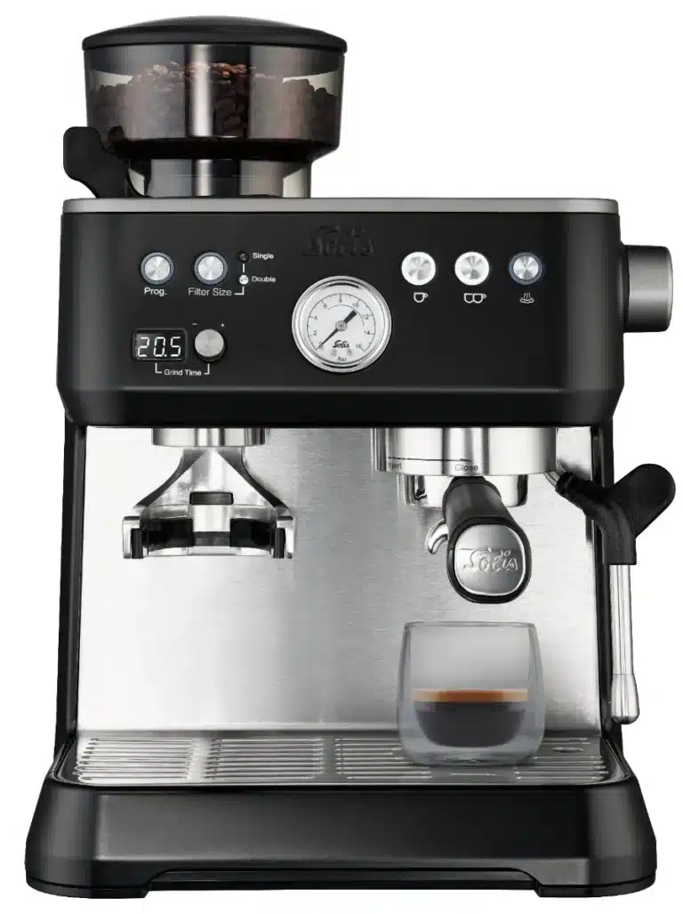 Solis grind & infuse Perfetta zwart