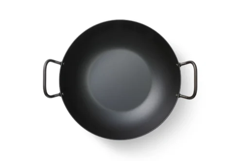Skottsberg wok/wadjan 33cm carbonstaal - Afbeelding 4