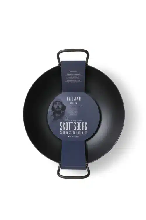 Skottsberg wok/wadjan 33cm carbonstaal - Afbeelding 2