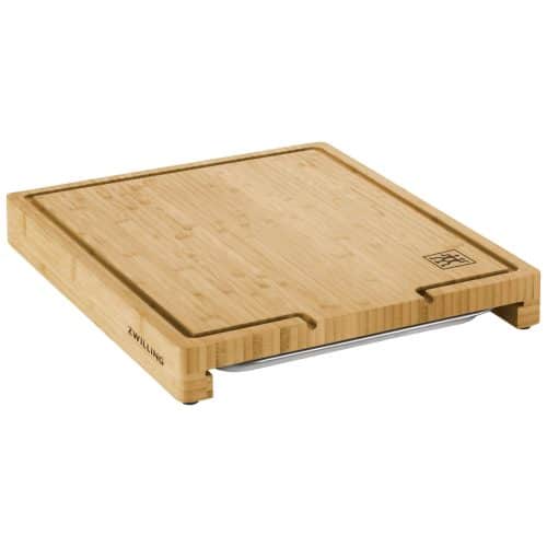 ZWILLING BBQ+ Snijplank Met lade 39 cm x 30 cm, Bamboe - Afbeelding 5