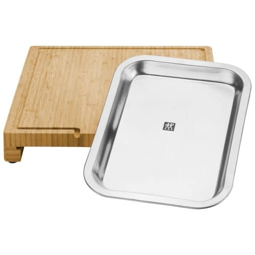 ZWILLING BBQ+ Snijplank Met lade 39 cm x 30 cm, Bamboe - Afbeelding 4