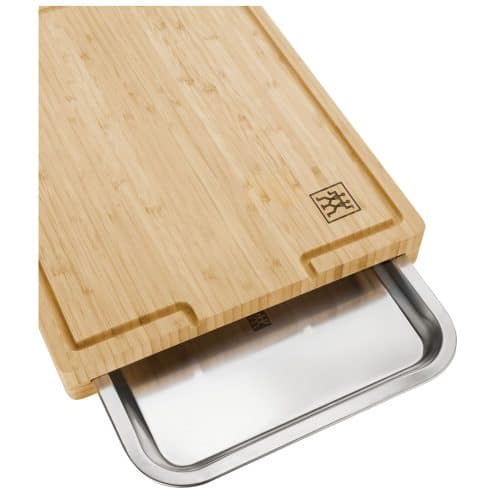 ZWILLING BBQ+ Snijplank Met lade 39 cm x 30 cm, Bamboe - Afbeelding 2