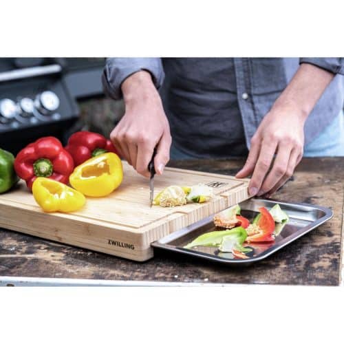ZWILLING BBQ+ Snijplank Met lade 39 cm x 30 cm, Bamboe - Afbeelding 8