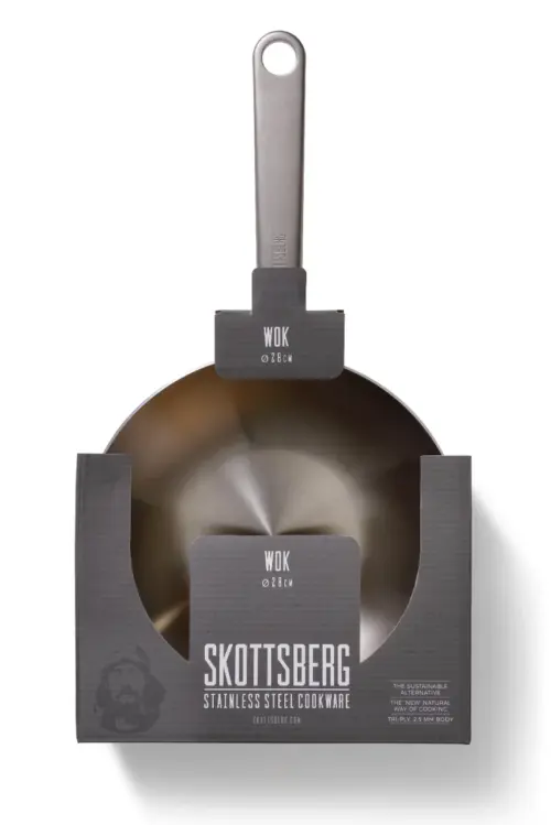 Skottsberg wok tri-ply 28cm - Afbeelding 2