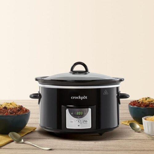 CROCKPOT SLOW COOKER ZWART DIGITAAL 3.5 L (CR113) - Afbeelding 3