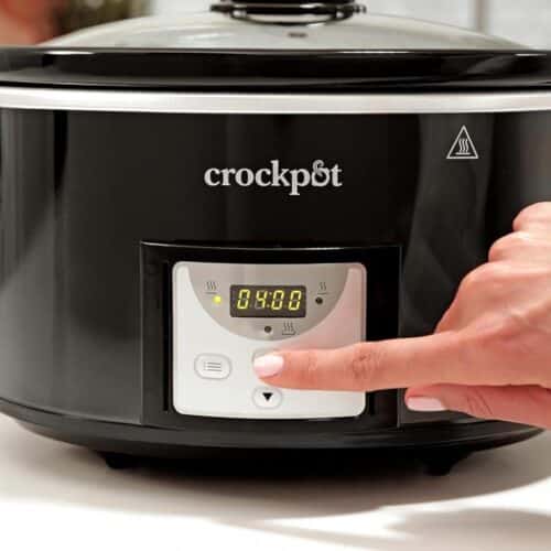 CROCKPOT SLOW COOKER ZWART DIGITAAL 3.5 L (CR113) - Afbeelding 2