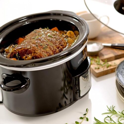 CROCKPOT SLOW COOKER ZWART DIGITAAL 3.5 L (CR113) - Afbeelding 5
