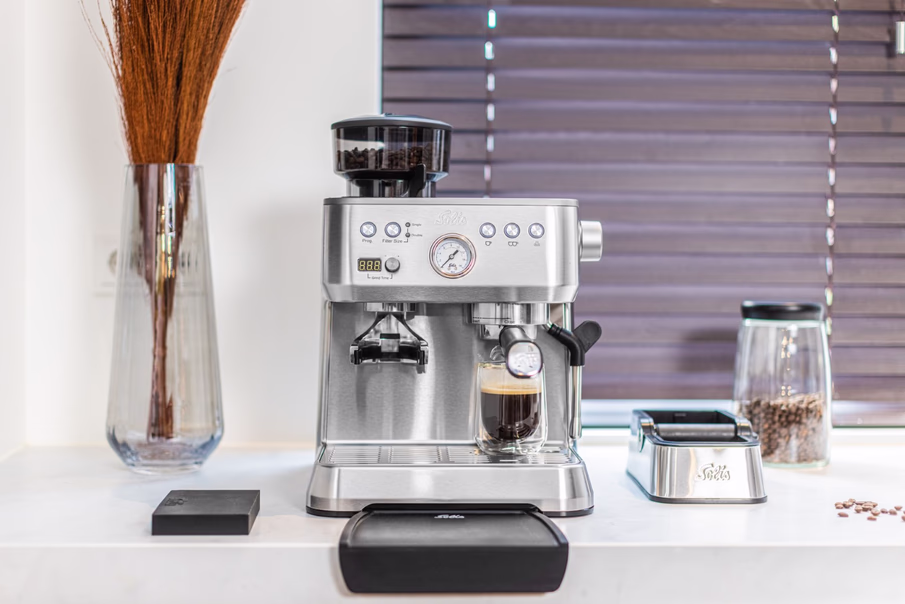 Solis Grind and Infuse Perfetta RVS (met gratis uitklopbak t.w.v. 49,99) - Afbeelding 2