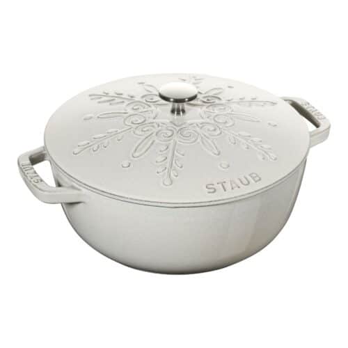Staub braadpan snowflake 24cm 3,6 Liter