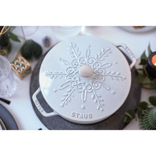 Staub braadpan snowflake 24cm 3,6 Liter - Afbeelding 6