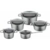 Fissler Phi 5 delige pannenset downdraft