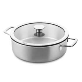 Ducq downdraft hapjespan 26cm rvs (geen coating)