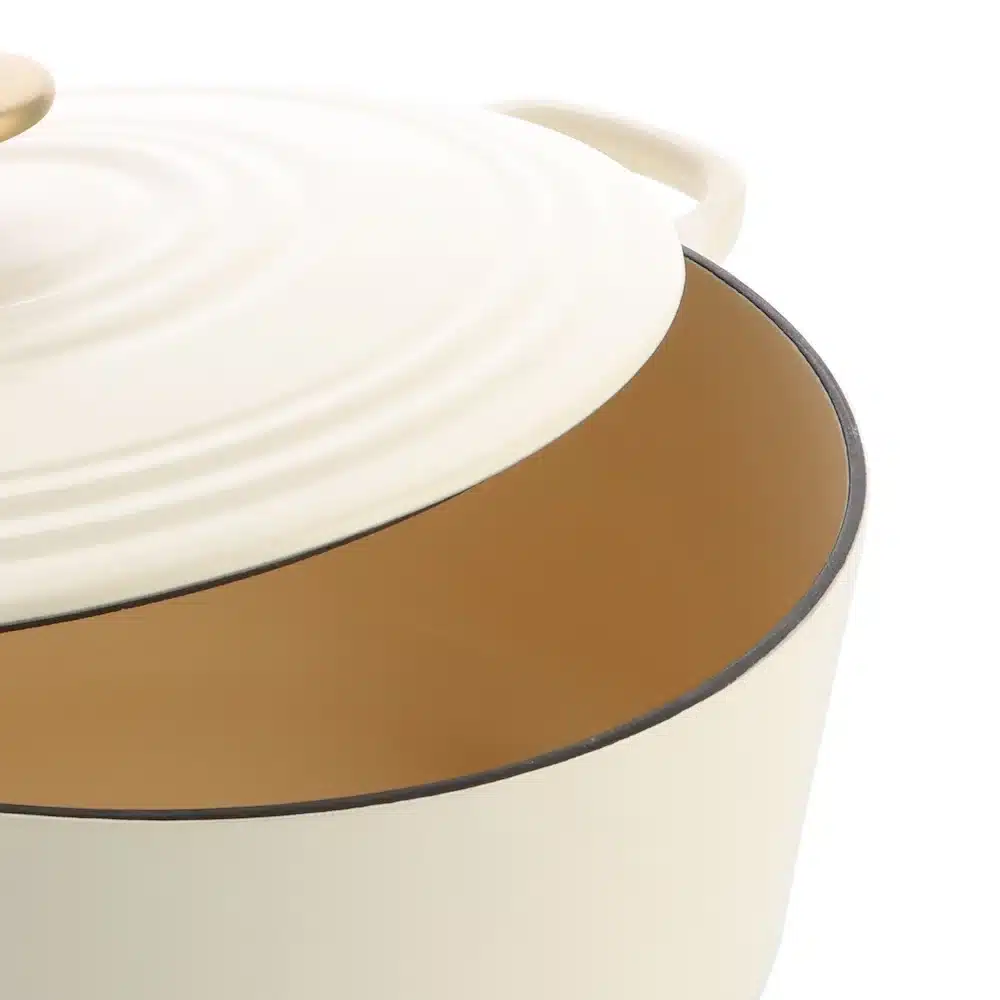 BK Bourgogne braadpan 24cm cream/white - Afbeelding 4