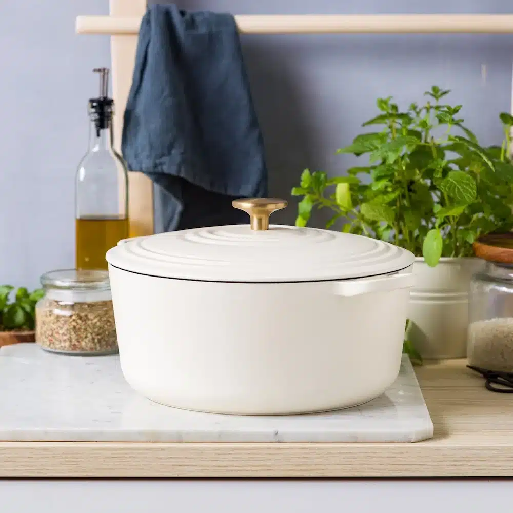 BK Bourgogne braadpan 24cm cream/white - Afbeelding 2