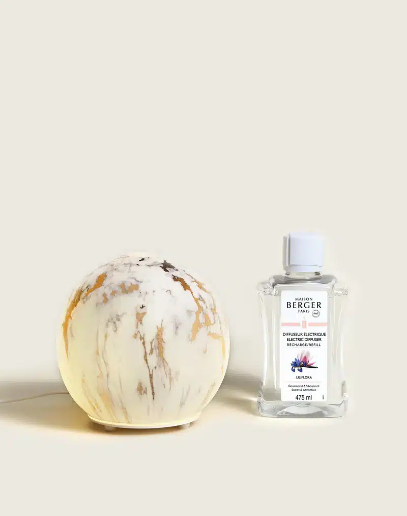 Lampe Berger mistdiffuser Marbrure Blanc - Afbeelding 2