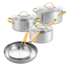 Greenpan Padova 5 delige pannenset (8 delige wanneer je de deksels als deel telt)