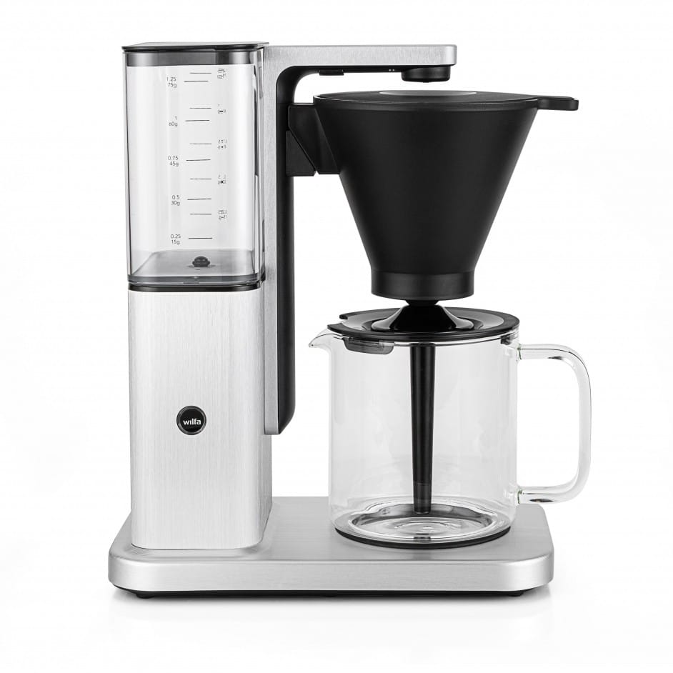 Wilfra koffiezetapparaat zilver