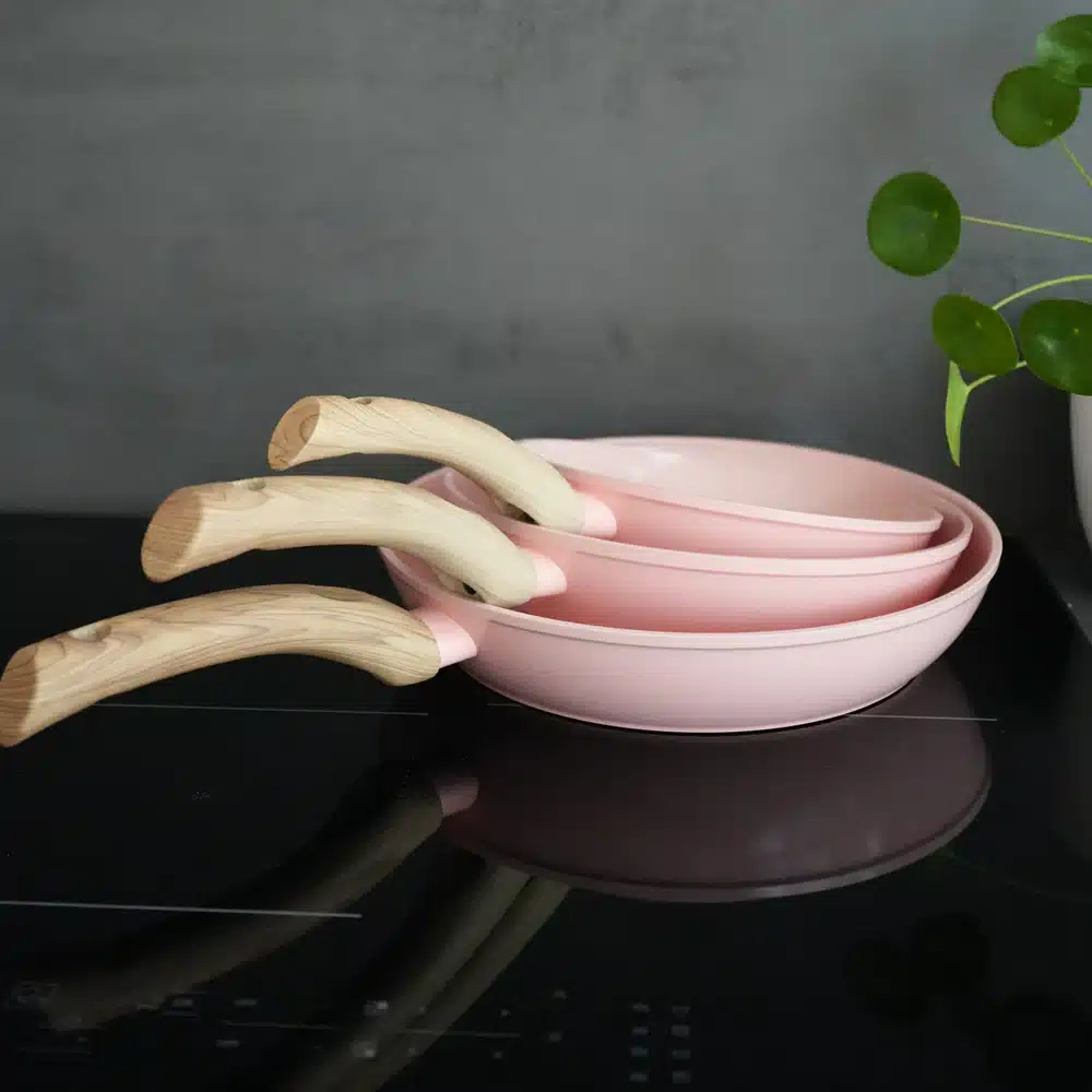 Cook&Pan 9 delige pannenset roze - Afbeelding 7