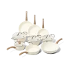 Cook&Pan 9 delige pannenset Go Ivory