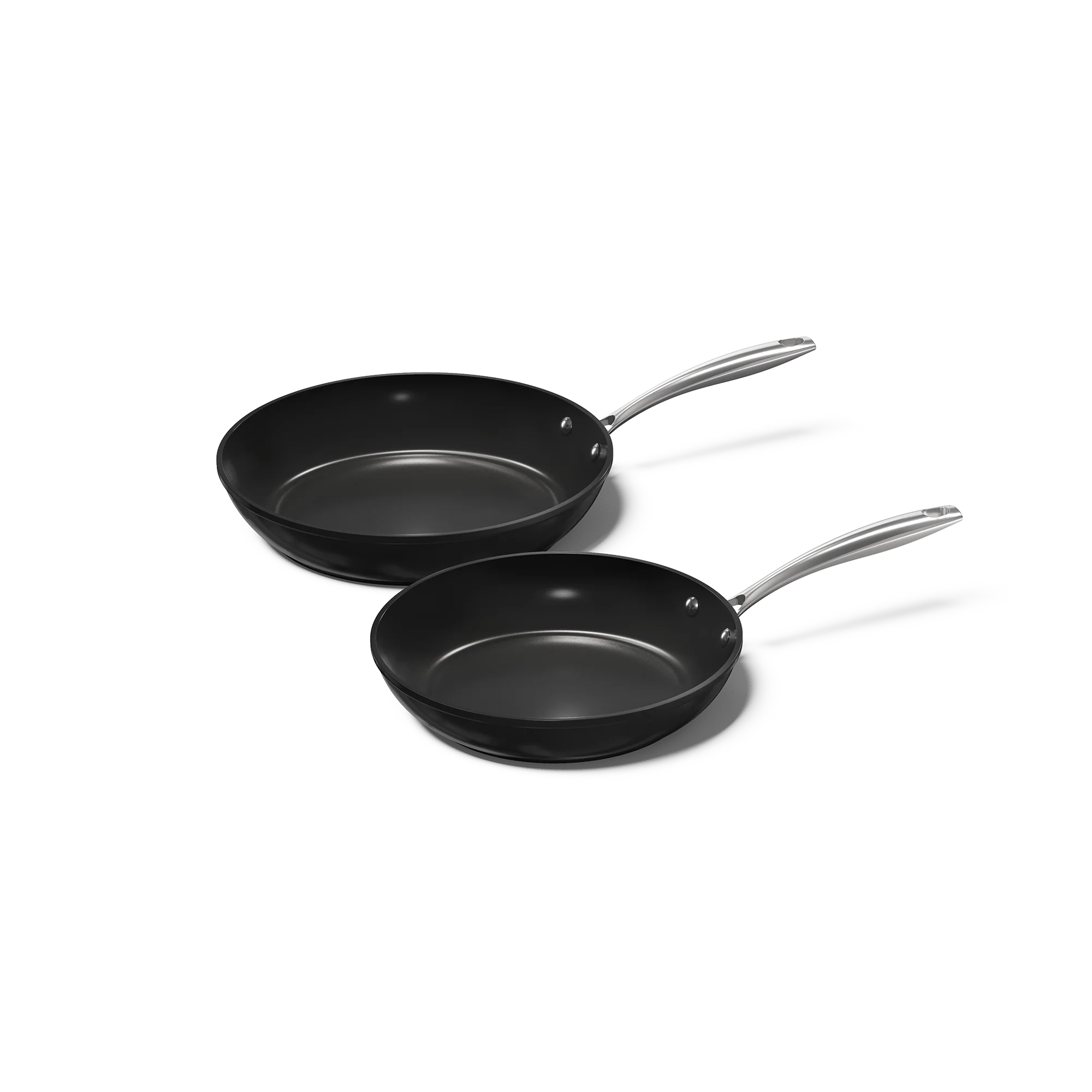 Cook&Pan 2 delige koekenpannenset zwart