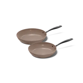 Cook&Pan 2 delige koekenpannenset taupe