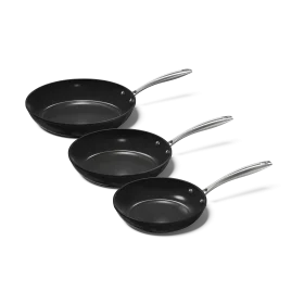 Cook&Pan 3 delige koekenpannenset zwart