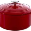 BK bourgogne braadpan gietijzer 26cm rood
