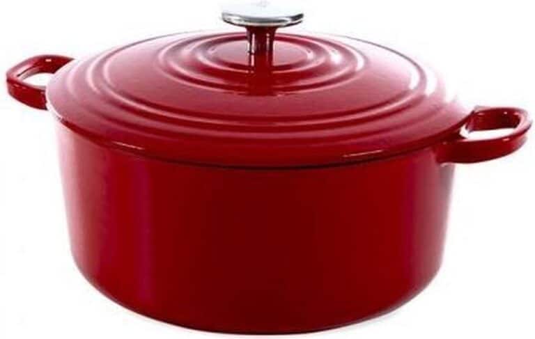 BK bourgogne braadpan gietijzer 26cm rood