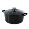 BK bourgogne braadpan gietijzer 26cm zwart
