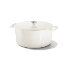 Cook&Pan gietijzeren braadpan 24cm ivoor