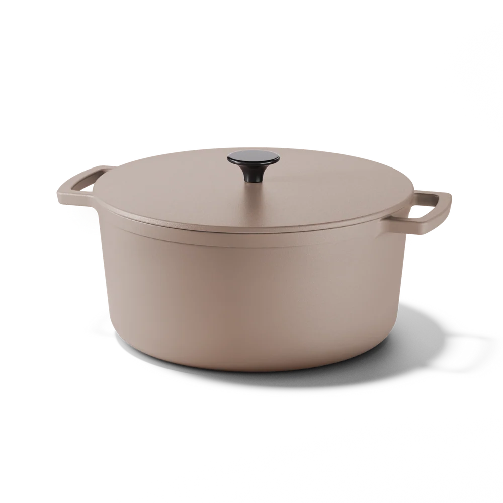Cook&Pan gietijzeren braadpan 28cm taupe