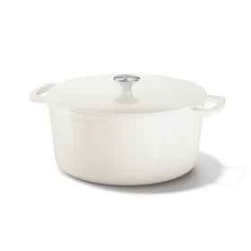 Cook&Pan gietijzeren braadpan 28cm ivoor