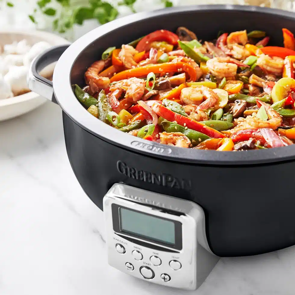Greenpan omnicooker zwart 5,6 liter - Afbeelding 4