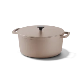 Cook&Pan gietijzeren braadpan 24cm taupe