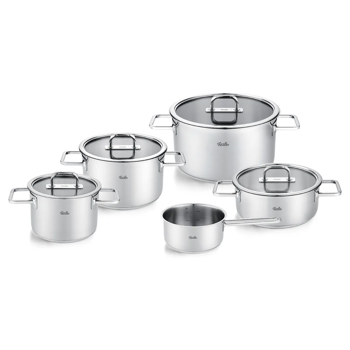 Fissler Viseo Pro 5 delige pannenset